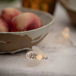 Outdoor String Lights Solar-Powered Bee-Shaped Set of 20