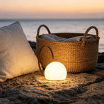 Outdoor Table Lamp Stainless Steel Rechargeable IP65 Water-Resistant