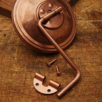 Outdoor Thermometer Hygrometer Brass Dual Scale Swivel Mount