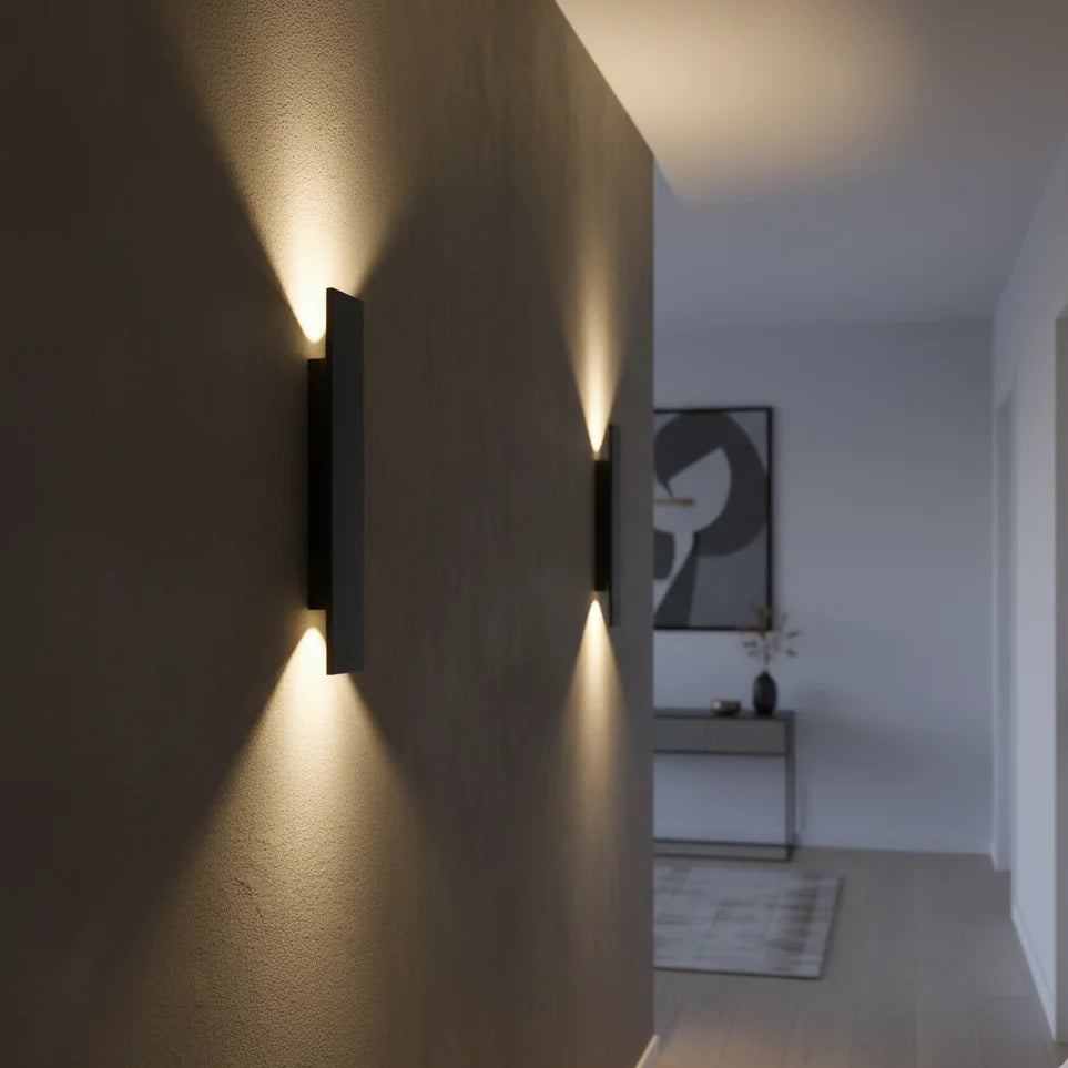 Outdoor Wall Light Aluminum IP65 Waterproof LED Sconce