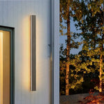 Outdoor Wall Light Linear LED Motion Sensor IP65 Weather-Resistant
