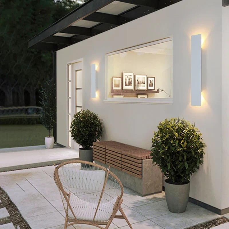 Outdoor Wall Light Weather-Resistant Energy-Saving LED