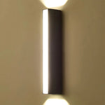 Outdoor Wall Sconce Up & Down LED Weather-Resistant Matte Black
