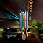 Outdoor Wind Chime Solar-Powered LED Color-Changing