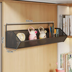 Over Cabinet Storage Basket Ventilated Metal Mesh Drill-Free Hang-On Organizer