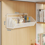 Over Cabinet Storage Basket Ventilated Metal Mesh Drill-Free Hang-On Organizer