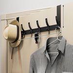 Over-the-Door Coat Rack No-Drill Space-Saving Storage