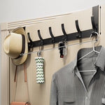 Over-the-Door Coat Rack No-Drill Space-Saving Storage