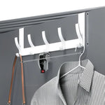 Over-the-Door Coat Rack No-Drill Space-Saving Storage