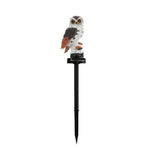Owl Garden Stake Light Solar-Powered Dusk-to-Dawn LED