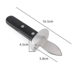 Oyster Shucking Clamp Stainless Steel Blade & Non-Slip Base