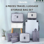 Packing Cube Set Waterproof Compression Set of 7