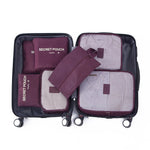 Packing Cube Set Waterproof Compression Set of 7