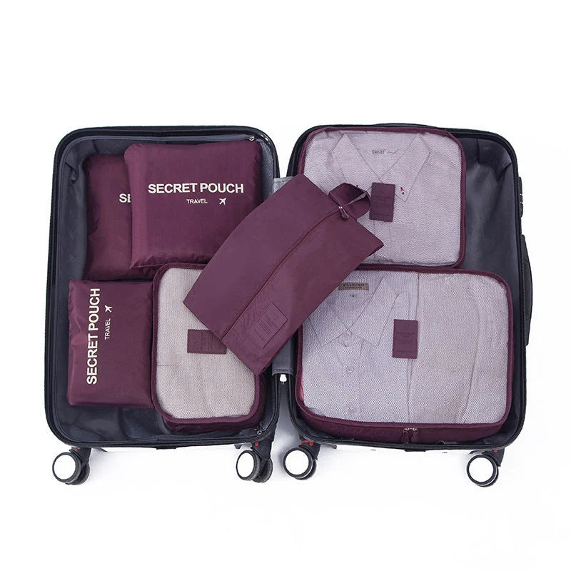 Packing Cube Set Waterproof Compression Set of 7