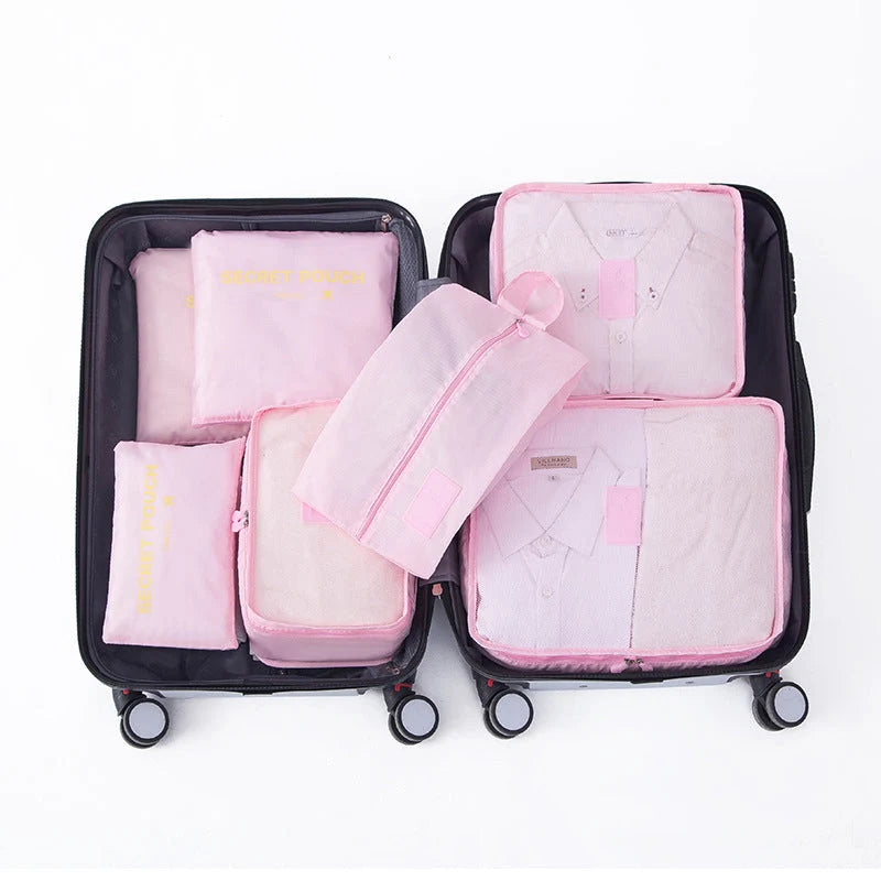 Packing Cube Set Waterproof Compression Set of 7