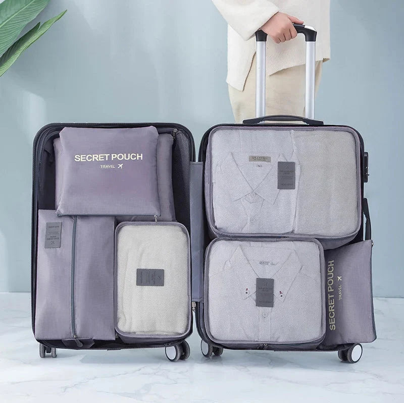 Packing Cube Set Waterproof Compression Set of 7