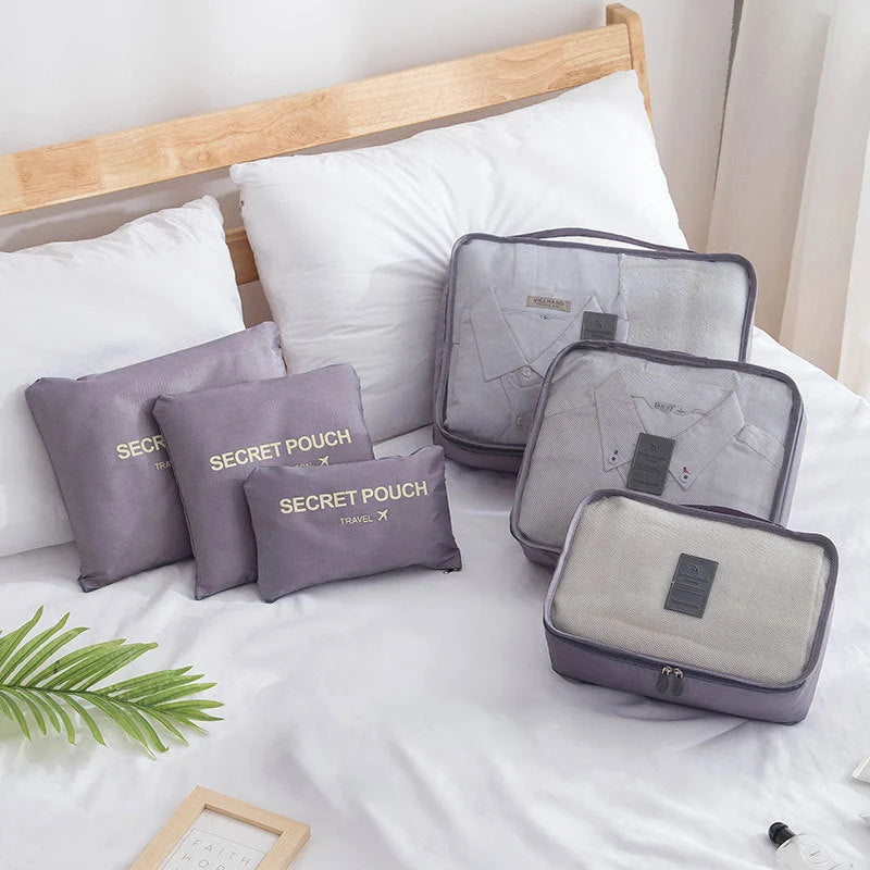 Packing Cube Set Waterproof Compression Set of 7