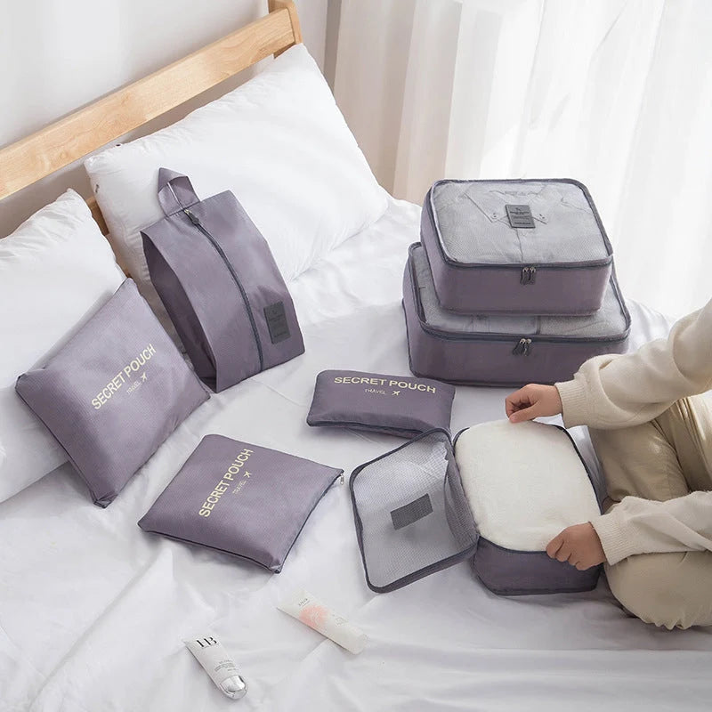 Packing Cube Set Waterproof Compression Set of 7