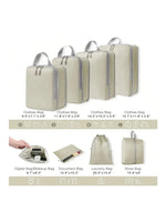Packing Cubes Compressible Lightweight Set of 8