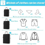 Packing Cubes Zippered Compression Waterproof Set of 3
