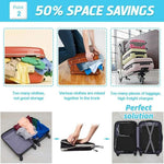 Packing Cubes Zippered Compression Waterproof Set of 3