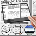Page Magnifier 3x Magnification With LED Light