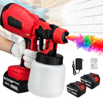 Paint Sprayer Cordless Adjustable Spray Patterns 33.8 Oz Canister