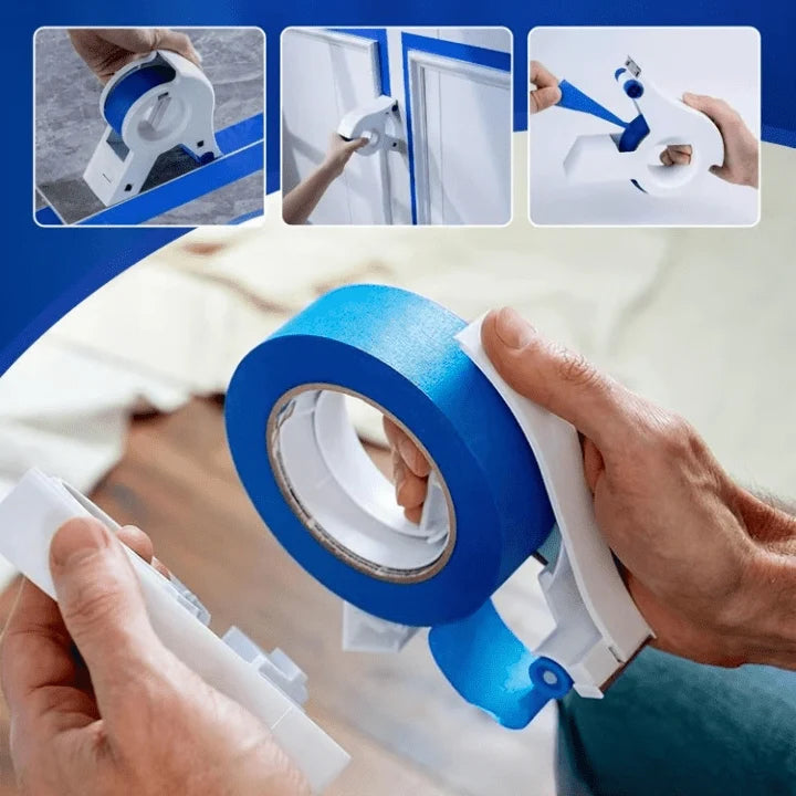 Painter's Tape Applicator Precise Placement Clean Paint Lines