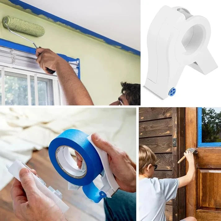 Painter's Tape Applicator Precise Placement Clean Paint Lines