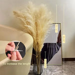Pampas Grass Stems Artificial Feathery 25.6 Inch