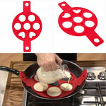 Pancake & Egg Maker Nonstick Silicone Even-Cooking