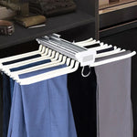 Pants Organizer Slide-Out Rails Holds 22 Pairs