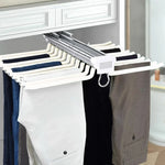 Pants Organizer Slide-Out Rails Holds 22 Pairs