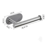 Paper Towel Holder SUS304 Stainless Steel Adhesive or Screw Mounting