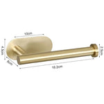 Paper Towel Holder SUS304 Stainless Steel Adhesive or Screw Mounting