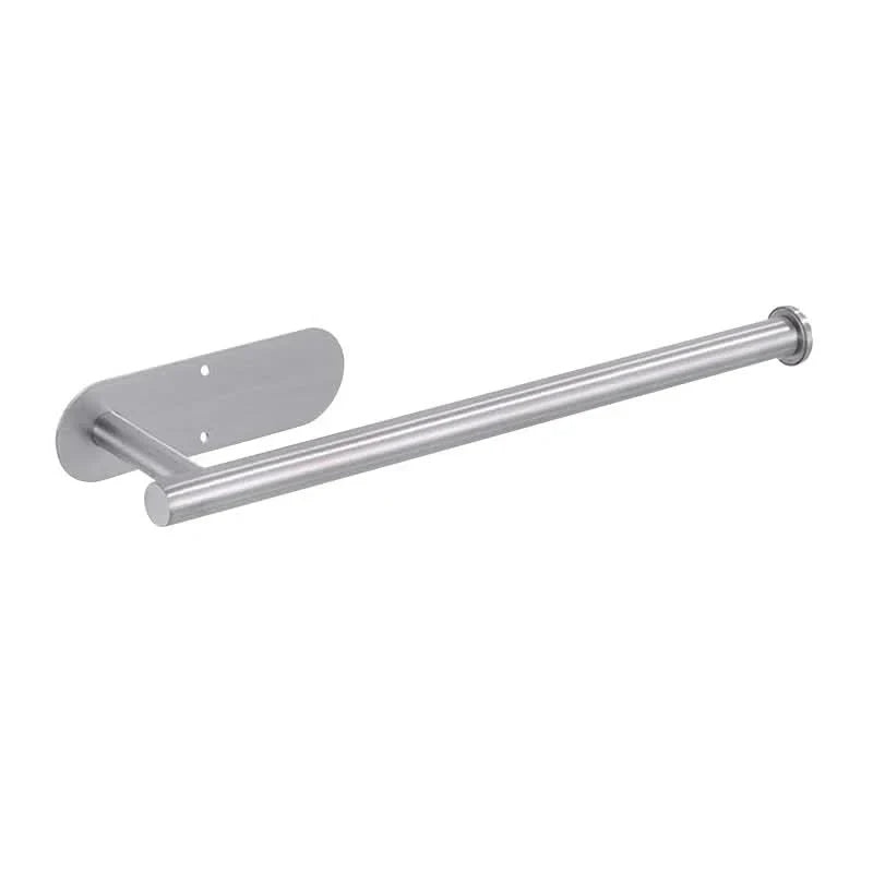 Paper Towel Holder SUS304 Stainless Steel Adhesive or Screw Mounting