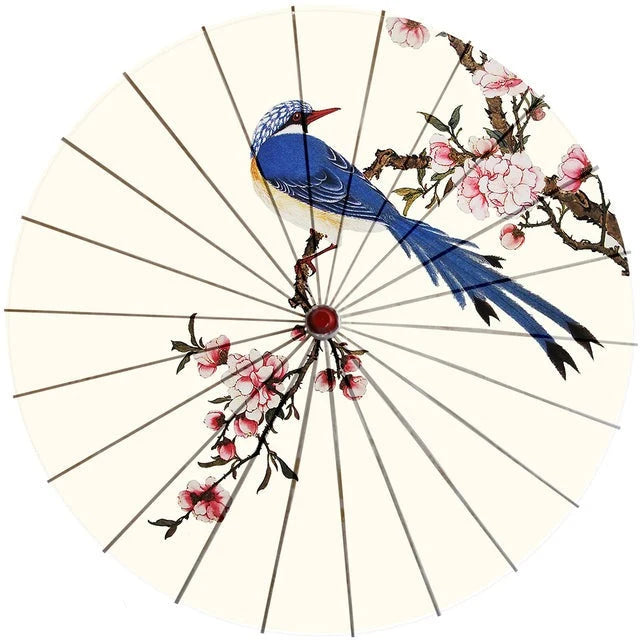 Parasol Cotton Paper & Bamboo Japanese Design