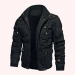 Parka Jacket Teddy Fleece Lined Wind-Resistant Hooded