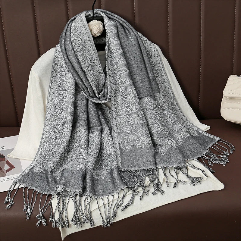 Pashmina Wrap Soft Cashmere-Like Feel Four-Season