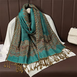 Pashmina Wrap Soft Cashmere-Like Feel Four-Season