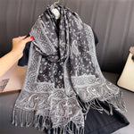 Pashmina Wrap Soft Cashmere-Like Feel Four-Season