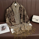 Pashmina Wrap Soft Cashmere-Like Feel Four-Season