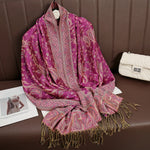 Pashmina Wrap Soft Cashmere-Like Feel Four-Season