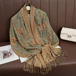 Pashmina Wrap Soft Cashmere-Like Feel Four-Season