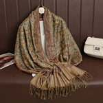 Pashmina Wrap Soft Cashmere-Like Feel Four-Season