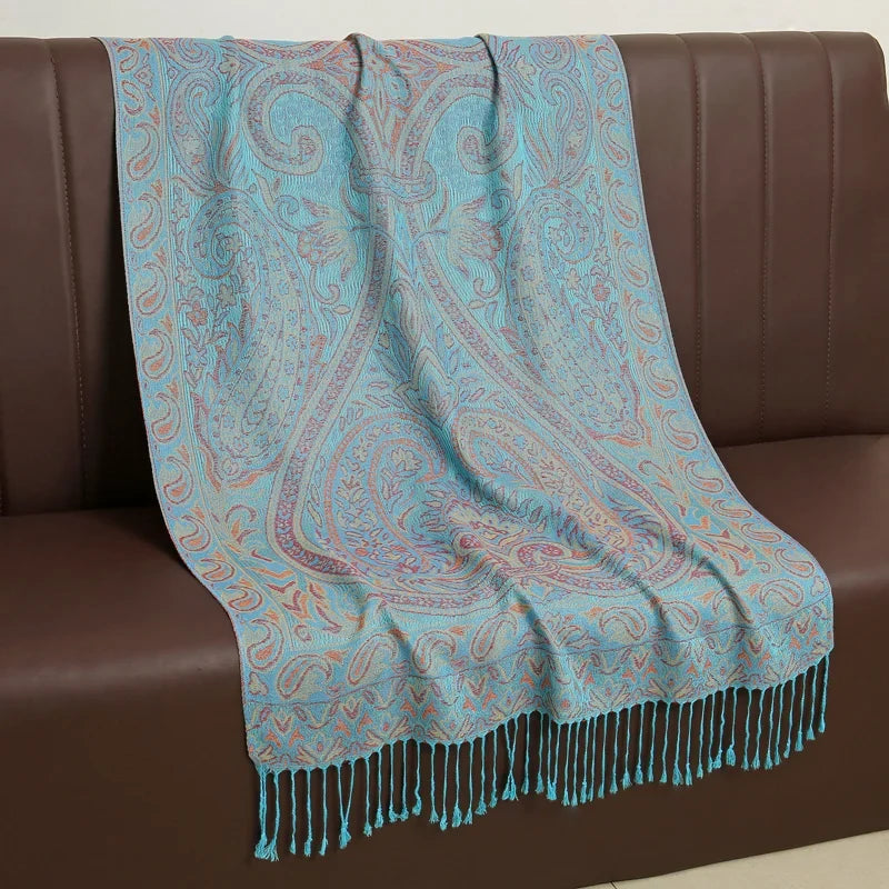 Pashmina Wrap Soft Cashmere-Like Feel Four-Season