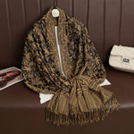 Pashmina Wrap Soft Cashmere-Like Feel Four-Season