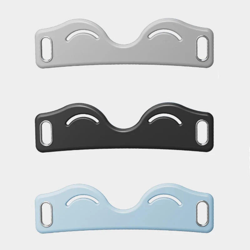 Patella Support Brace Silicone Shock-Absorbing Dual-Buckle