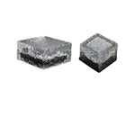 Paver Light Solar-Powered Tempered Glass Weatherproof