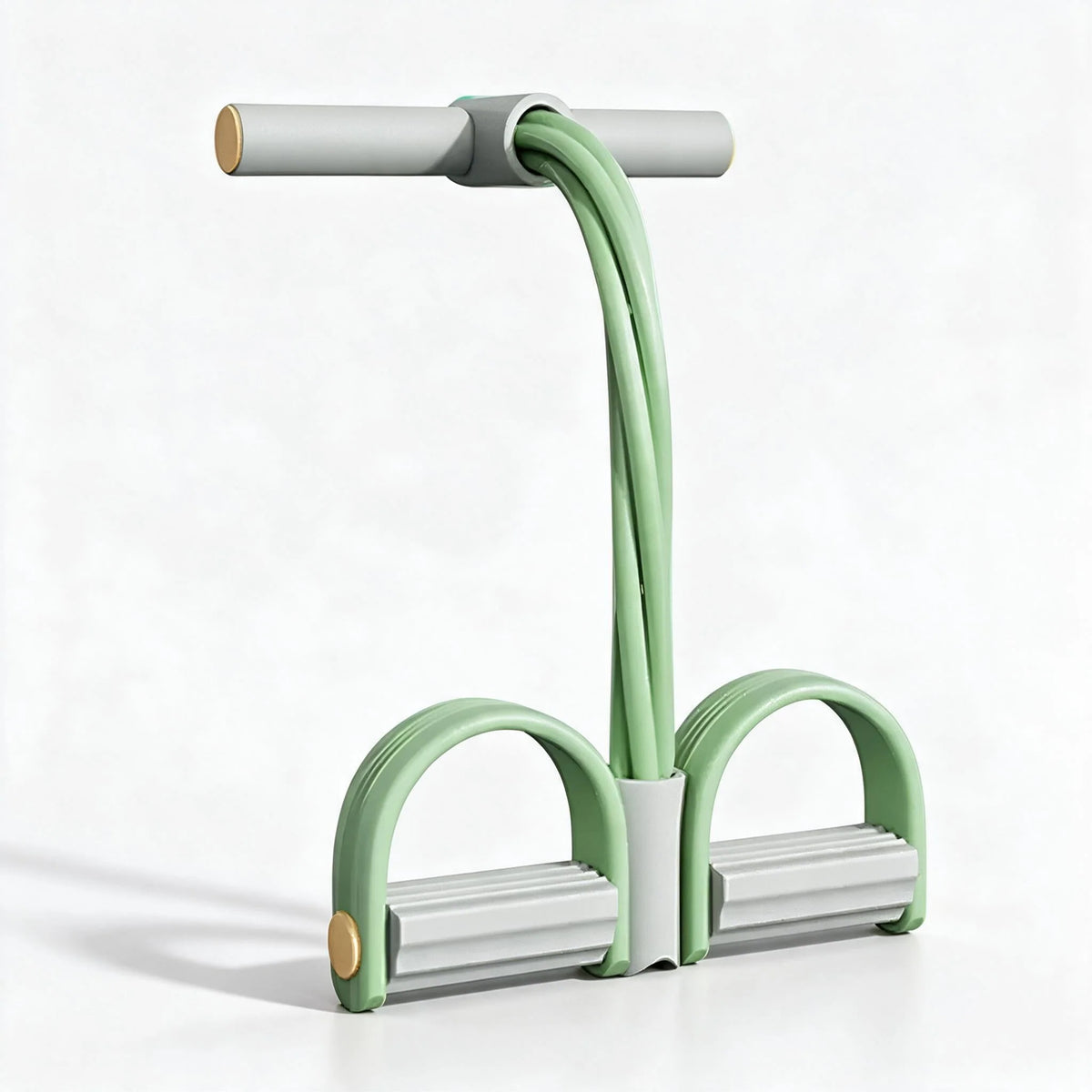 Pedal Resistance Band Four-Tube Non-Slip Foam Handles
